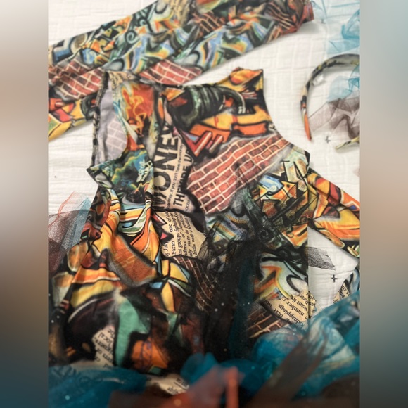 Princess Paradise Graffiti girl costume - Picture 6 of 11